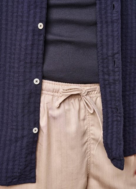 look homme marcel bleu marine chemisette