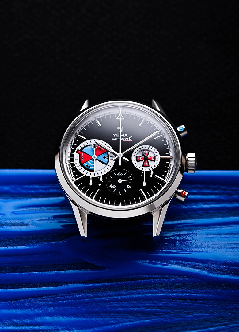 yema yachtingraff second second montre