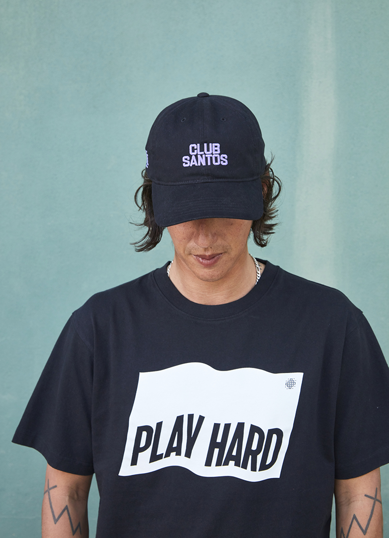 club santos tshirt noir 2025