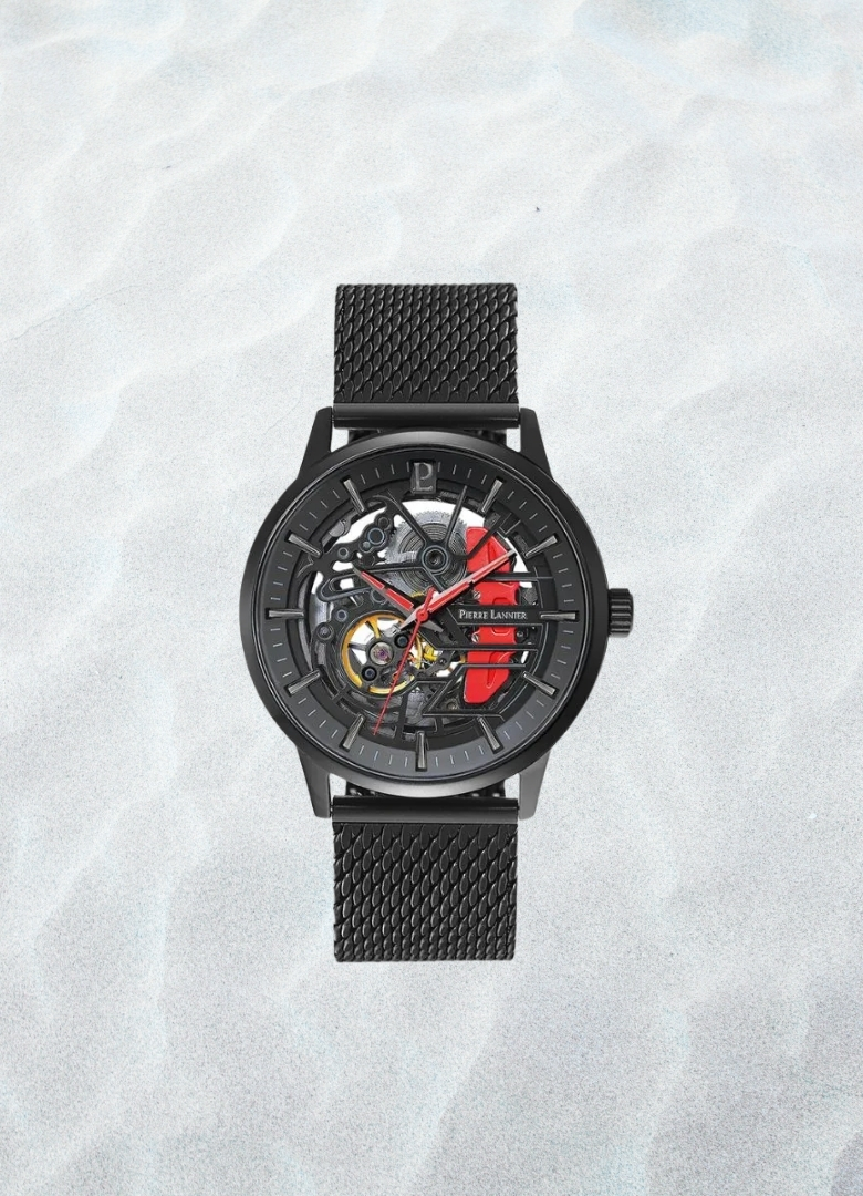 Montre Pierre Lannier Paddock automatique squelette