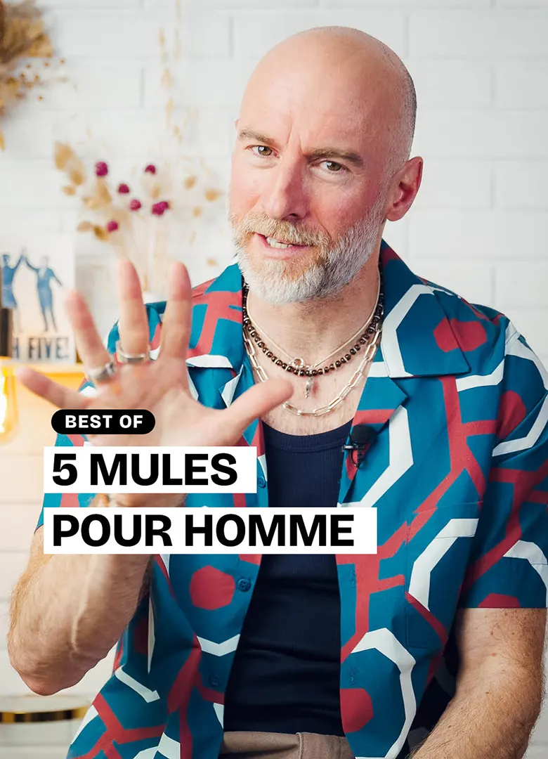 visuel insta mule pour homme