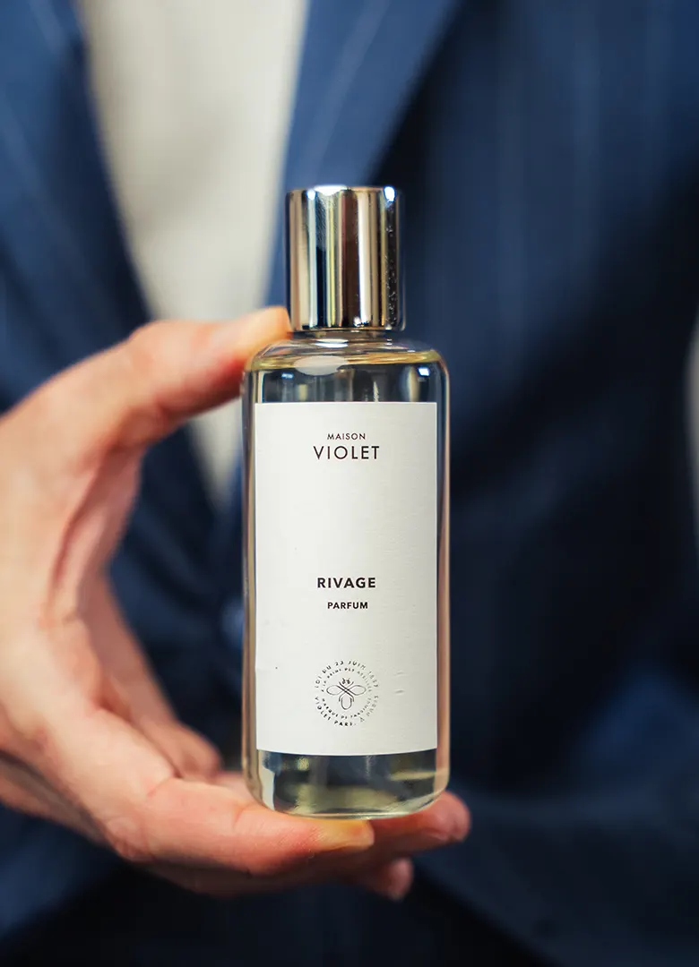 parfum homme rivage maison violet