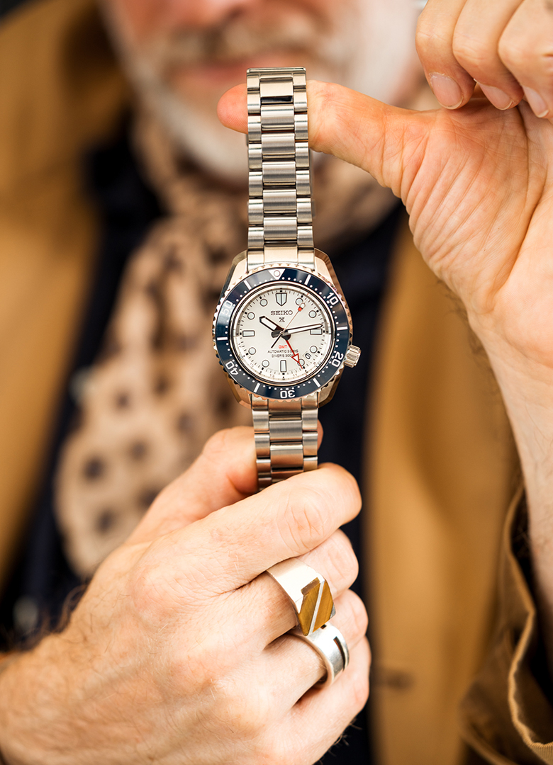 montre automatique seiko gmt full 2025