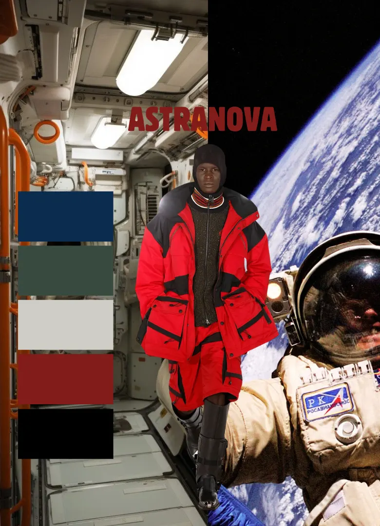 tendances mode masculine FW25 astranova couleurs
