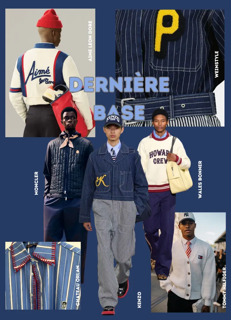 tendances mode masculine FW25 derniere base moodboard