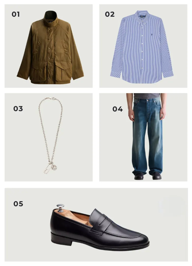 tendances mode masculine FW25 look basquiat v2