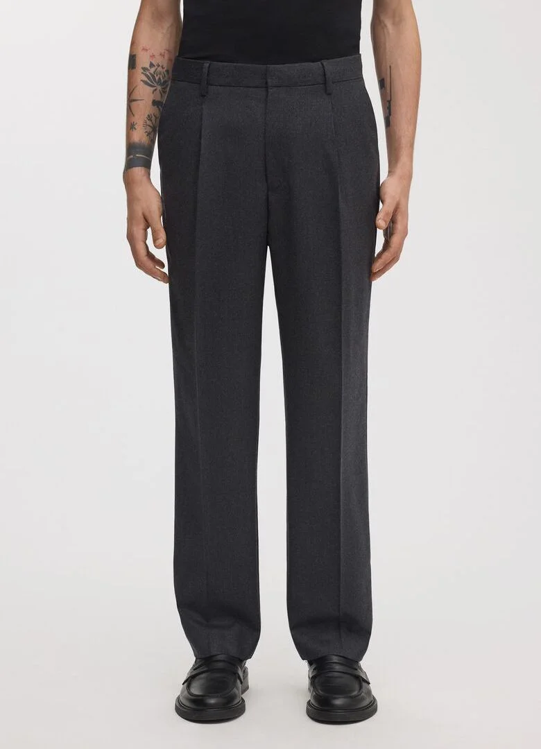 Asket Pantalon Gris