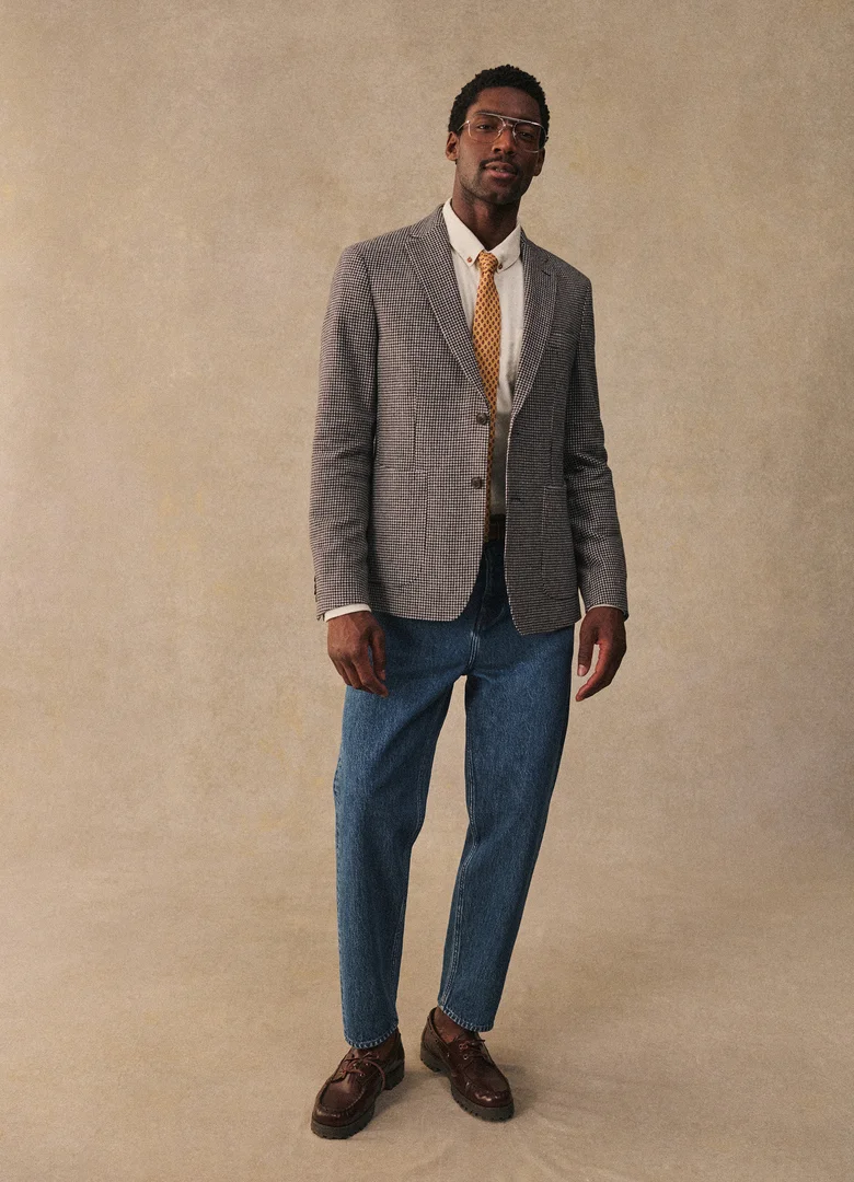 Blazer Octobre Pied Poule