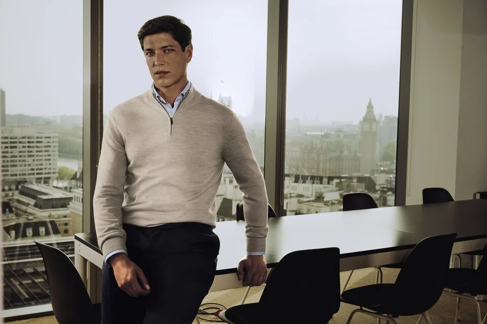 Charles Tyrwhitt Pull Camionneur