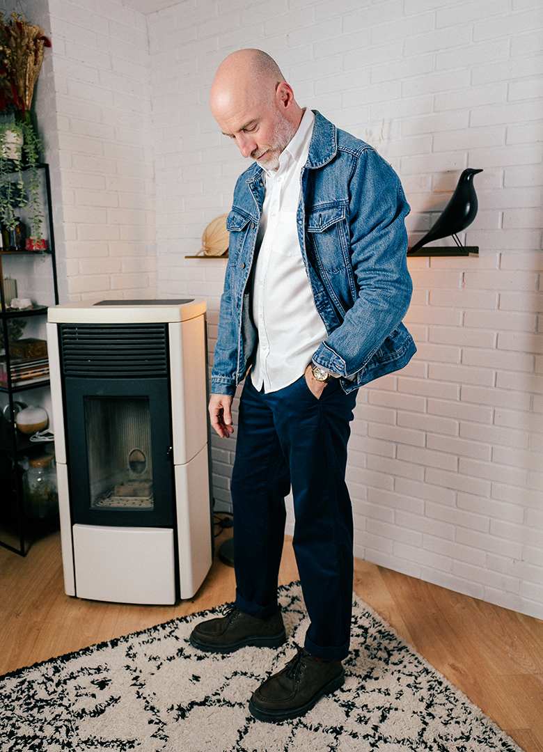 chemise blanche look casual