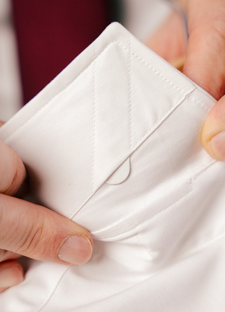 chemise blanche qualite baleines