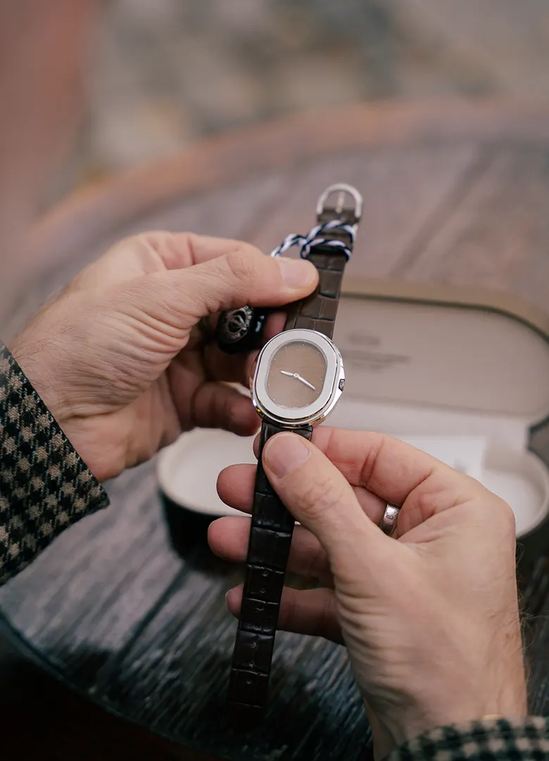 montre serica parade lin design