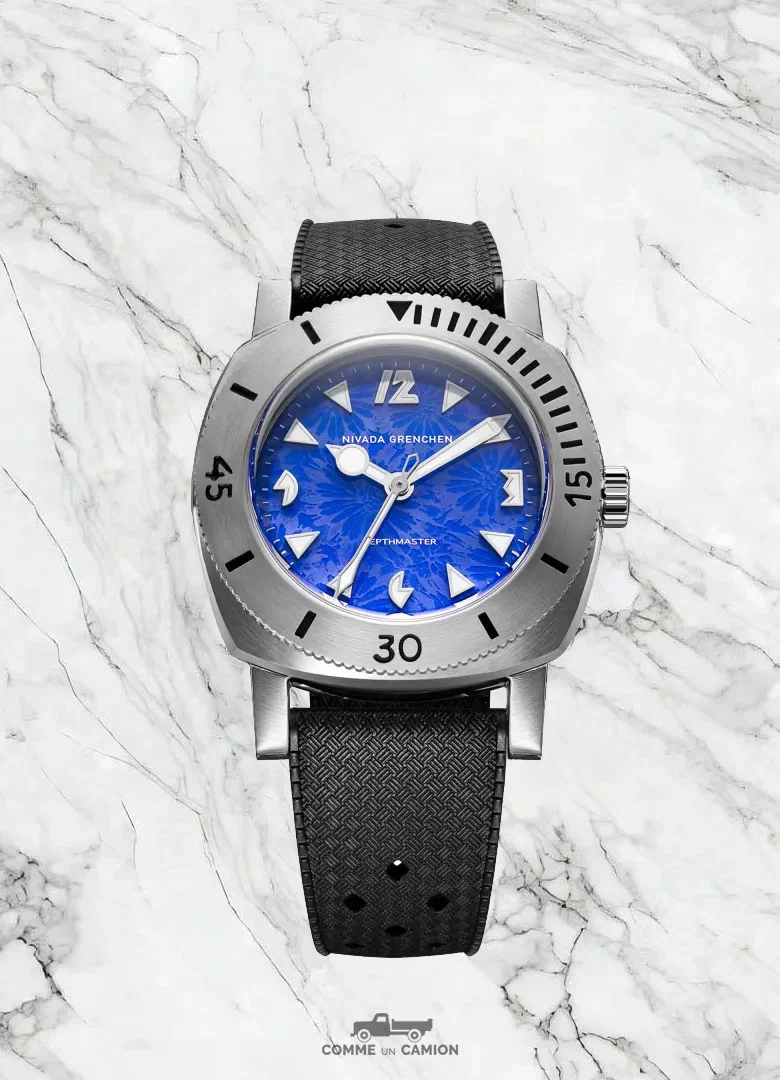 Montre Nivada Grenchen x Ocarat Depthmaster Coral