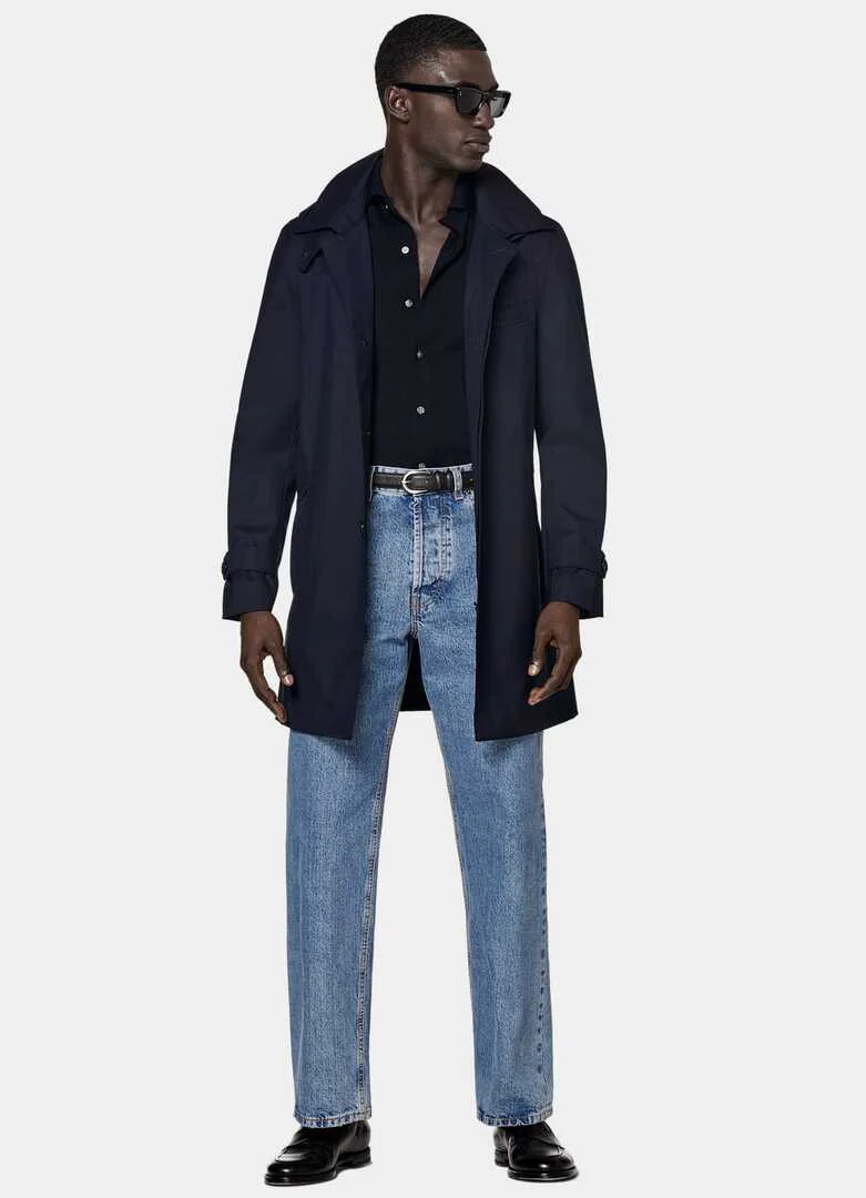 Suitsupply Impermeable Marine