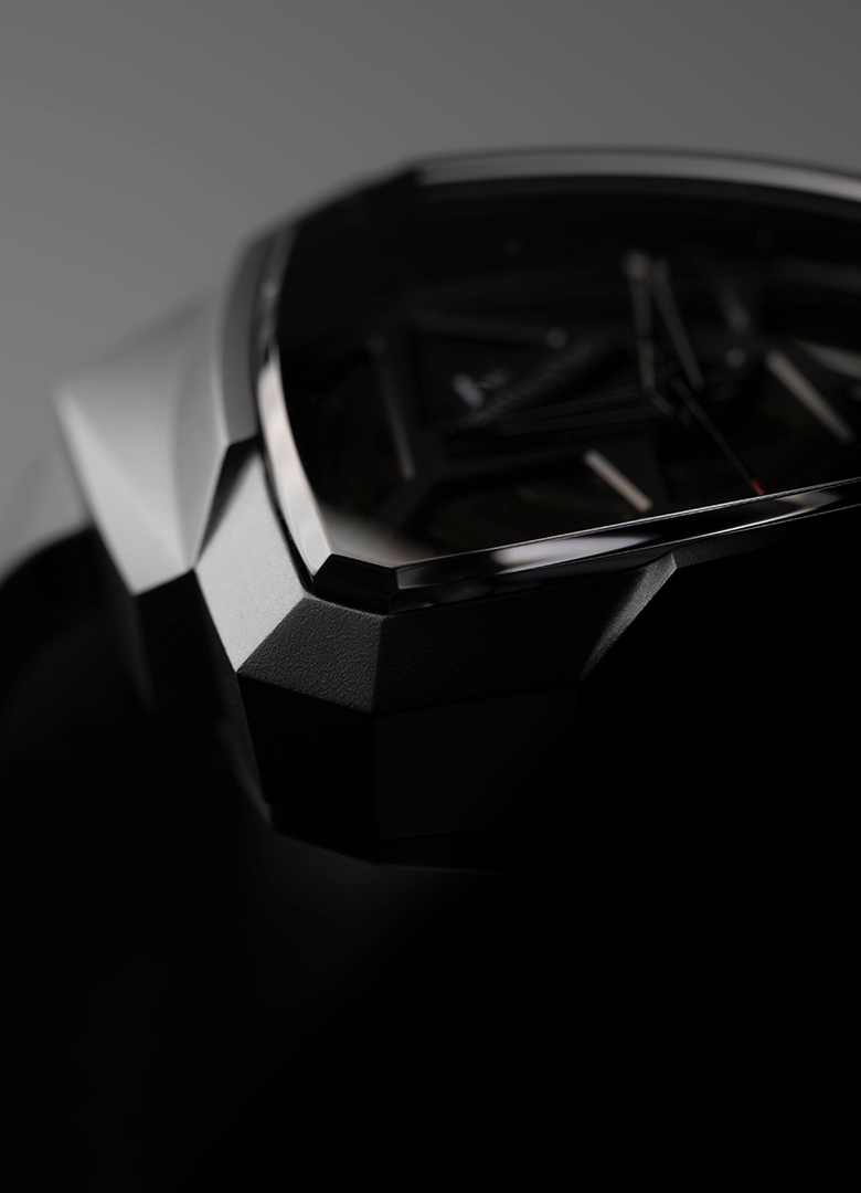 Hamilton Ventura Edge Skeleton design