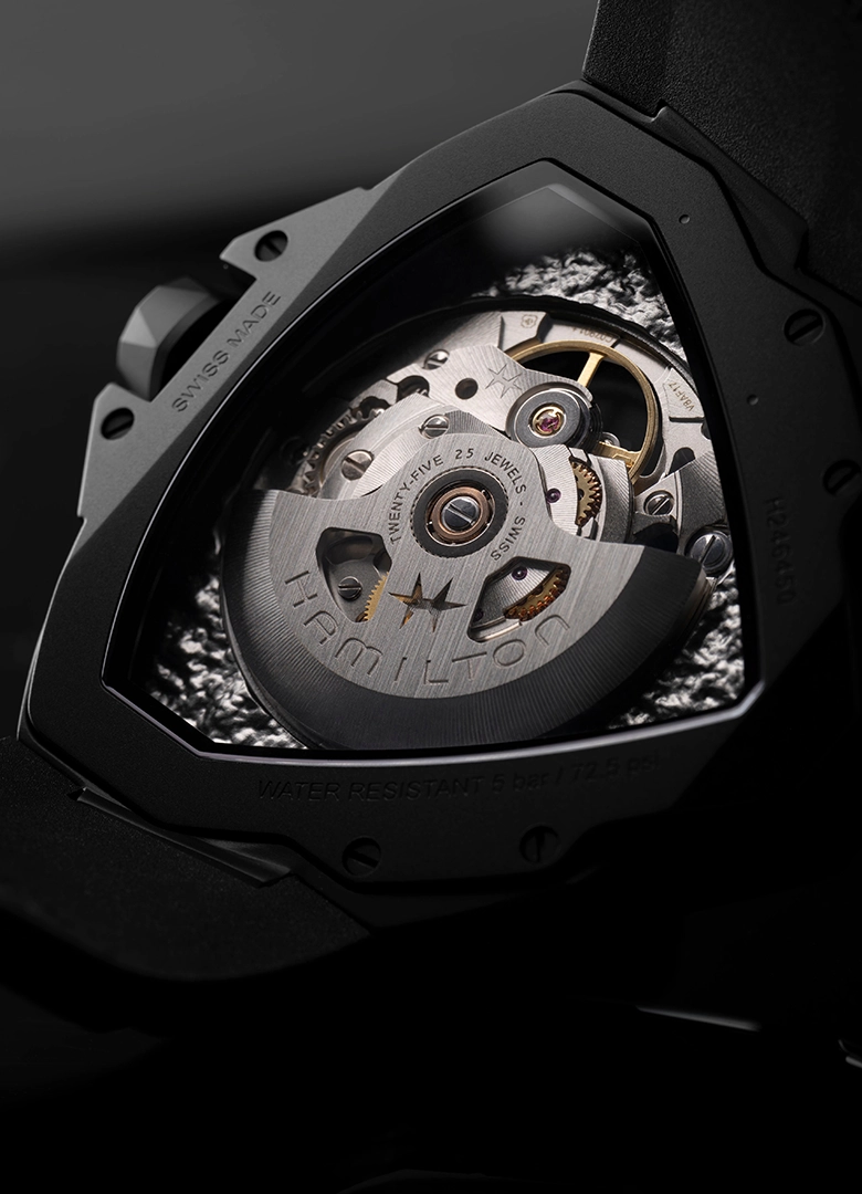 Hamilton Ventura Edge Skeleton mouvement