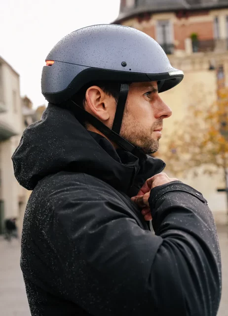 parka impermeable pluie velo capuche scandinavian editions