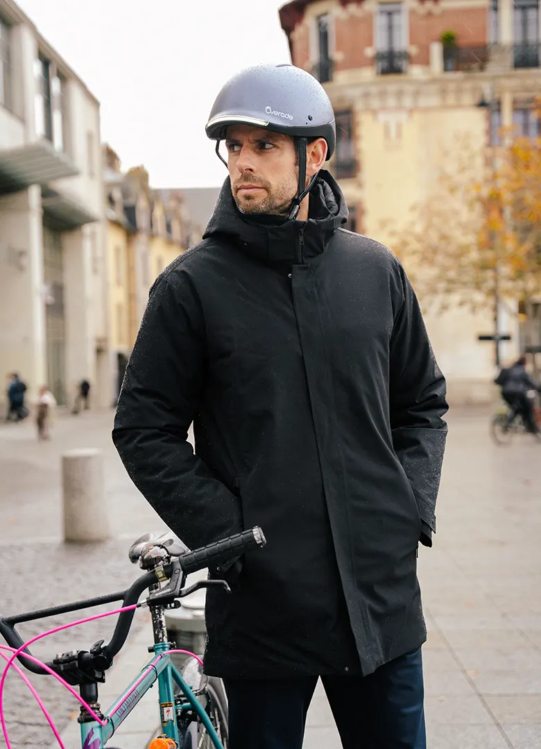parka impermeable pluie velo scandinavian editions