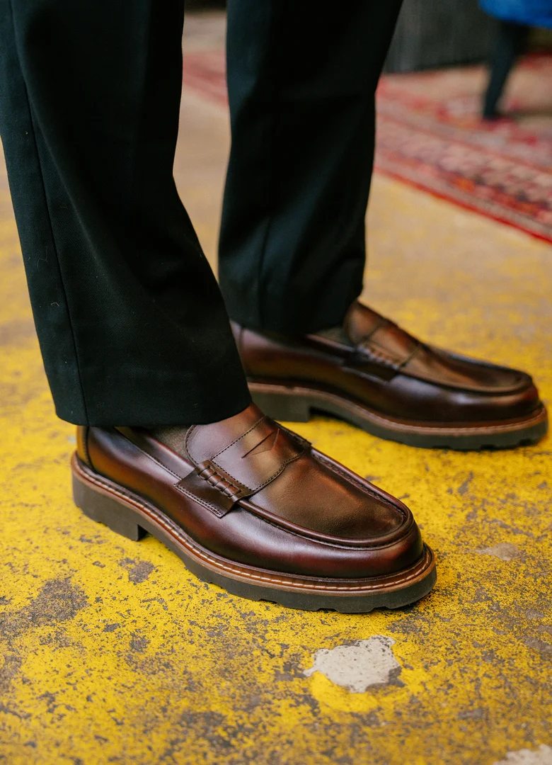 Rudys Mocassins Bordeaux