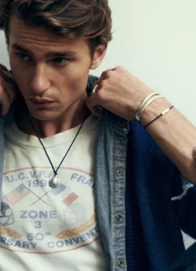 Coutumes Collier Homme