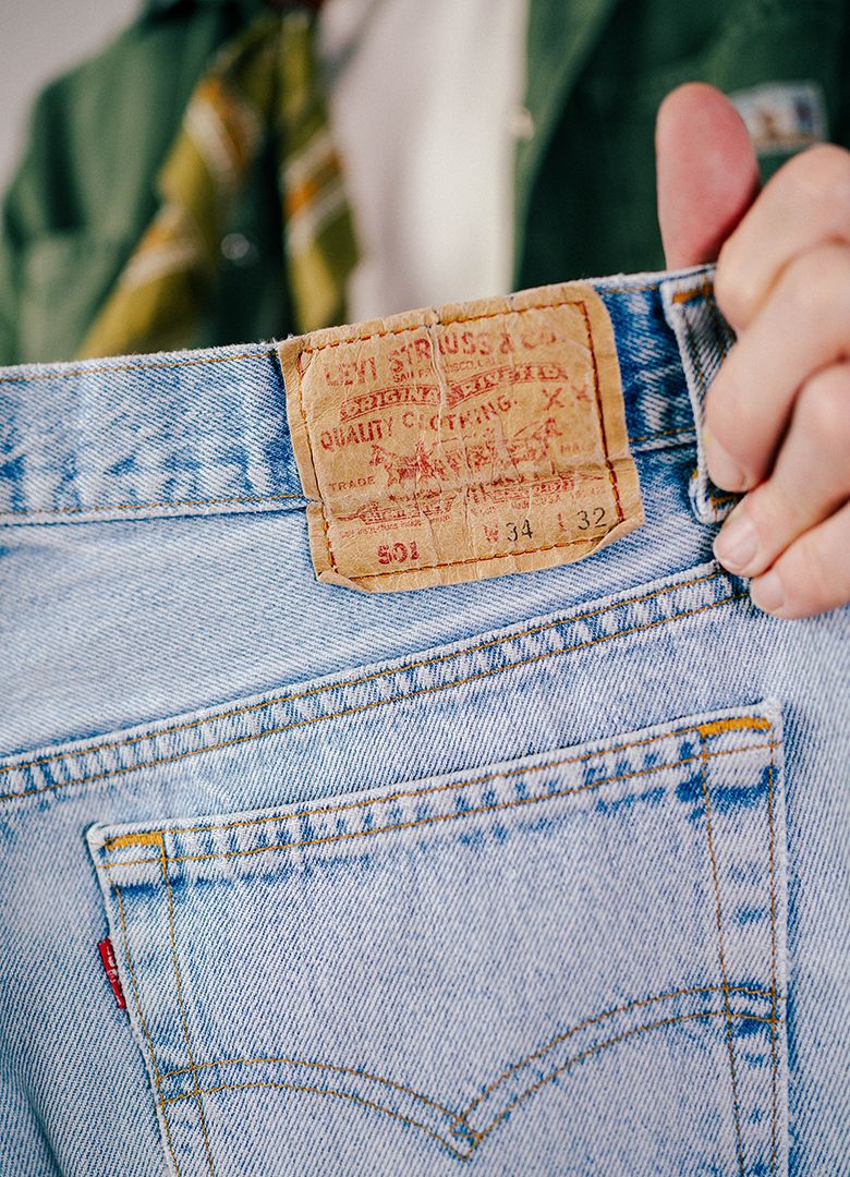 dressing ultime jeans delave vintage levis
