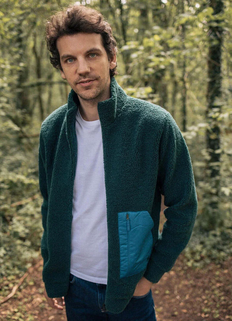 Polaire Homme Colorblock