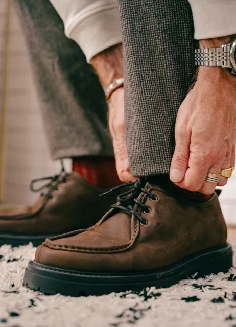 tendance mode homme automne hiver derby bocage