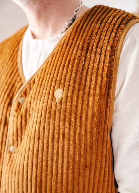 tendance mode homme automne hiver gilet velours