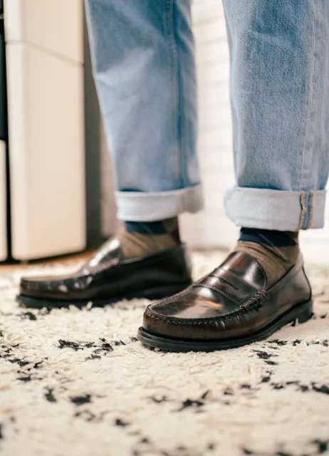 tendance mode homme automne hiver mocassins bocage