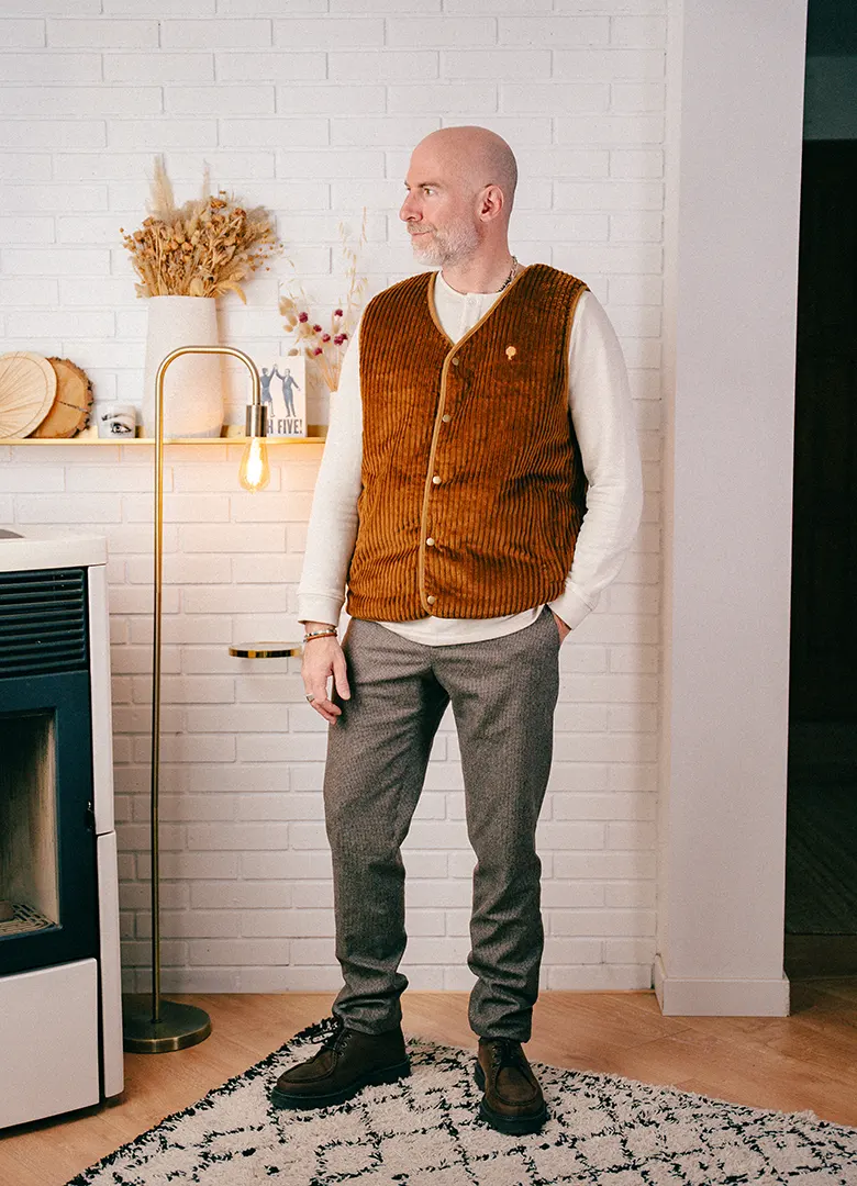 tendance mode homme automne hiver tenue sepia