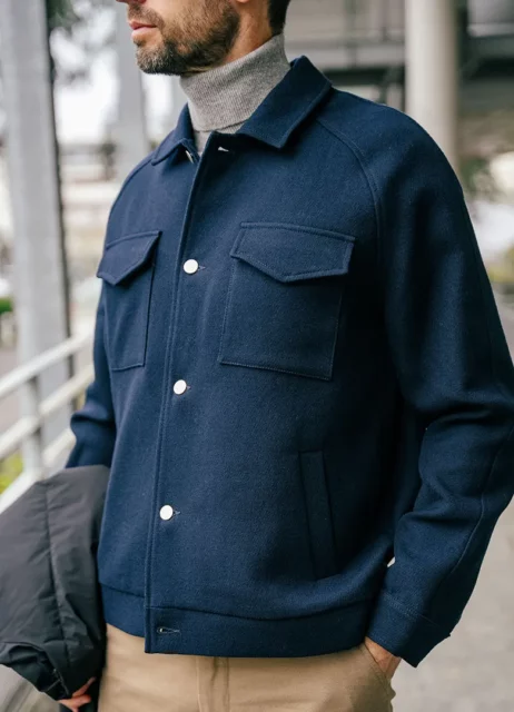 tenue casual hiver homme surchemise