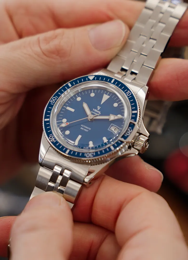 yema superman swiss edition montre 20 ans