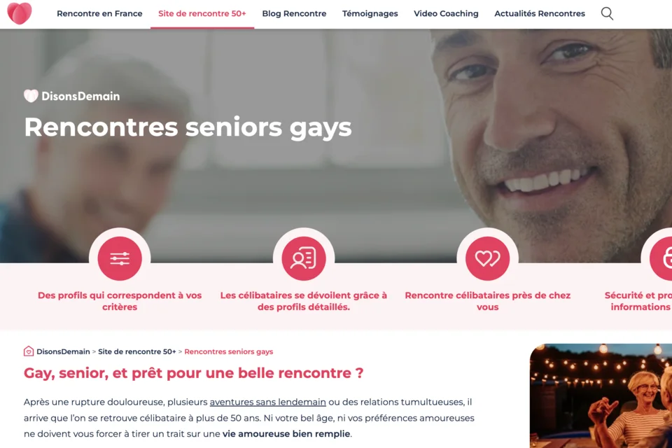 DisonsDemain Appli Gay
