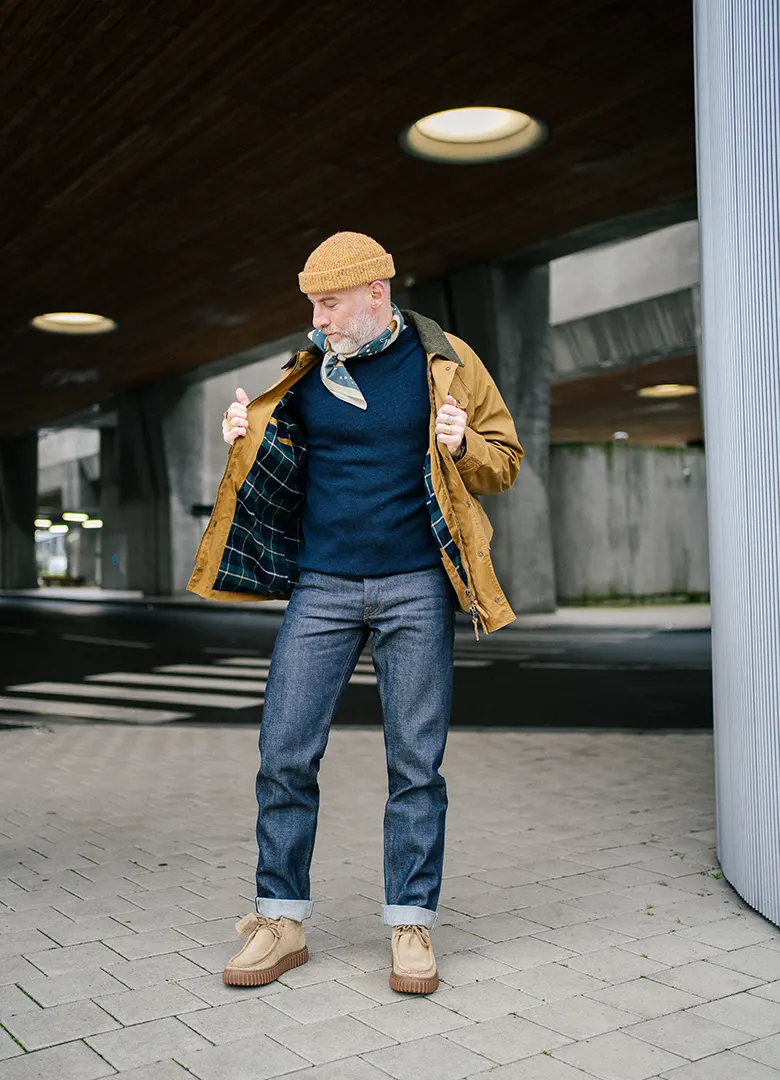 look pull en laine homme workwear