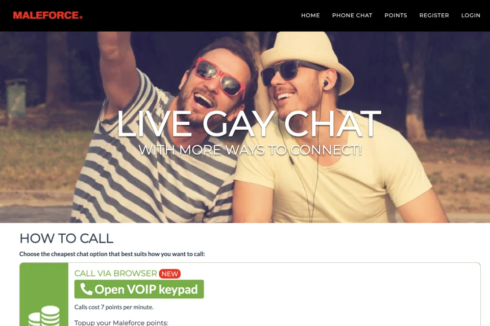 Maleforce Appli Gay