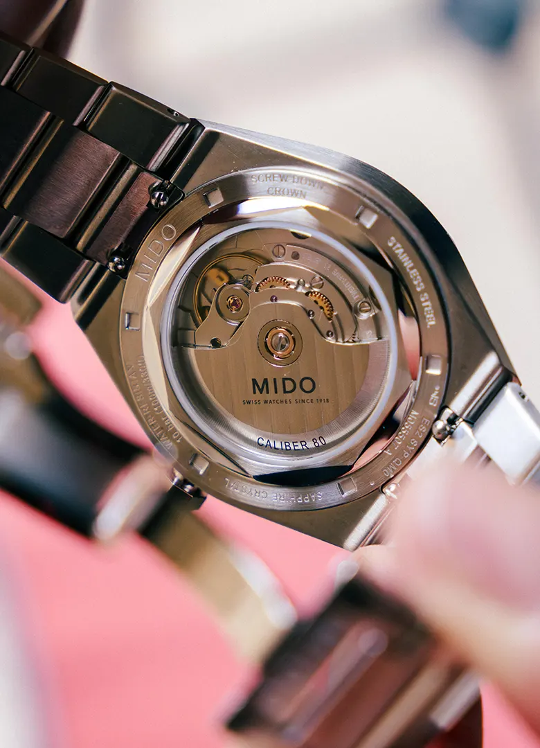 mido multifort 8 one crown mouvement