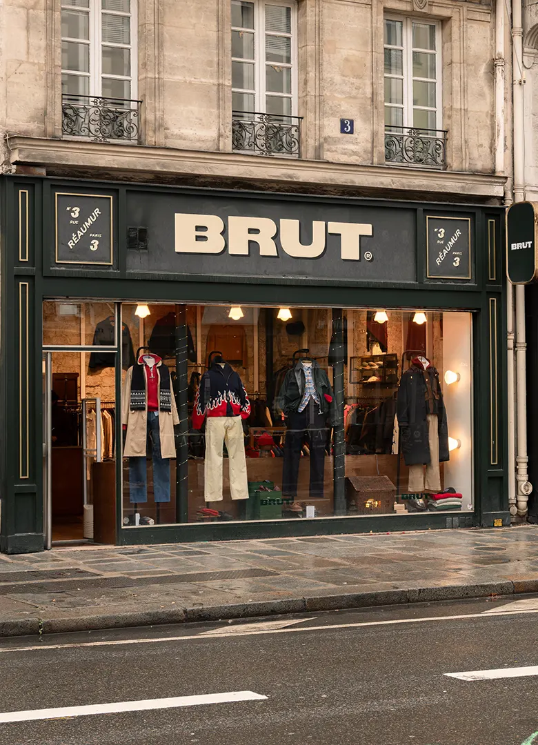 boutique friperie vintage paris brut clothing