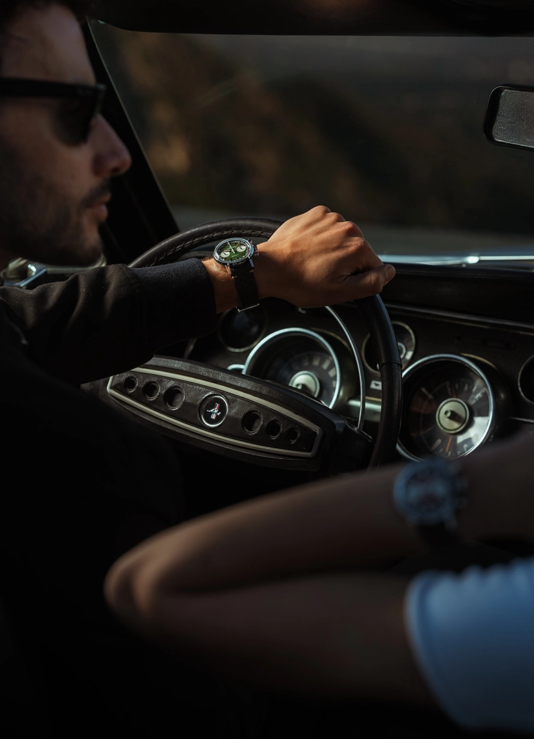 Hamilton American Classic Chronogh vert foret