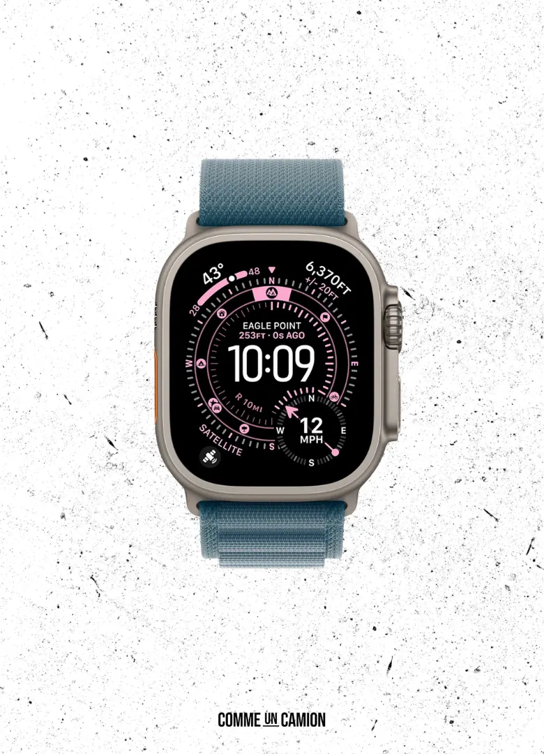 montre digitale homme apple watch ultra 3