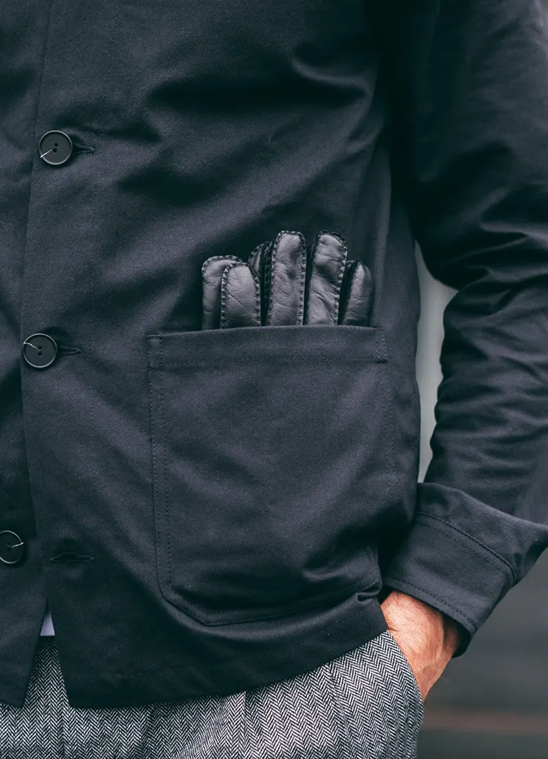 poche plaquee veste
