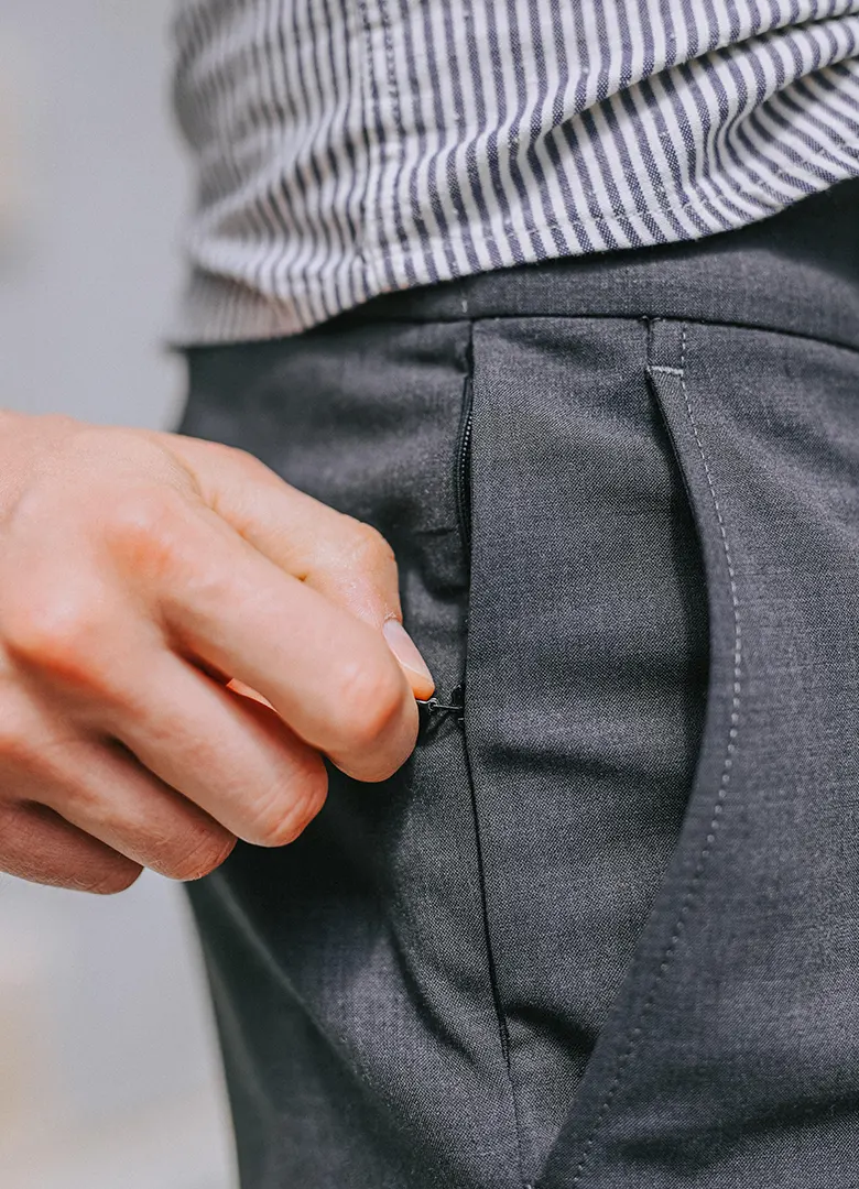 poche secrete pantalon