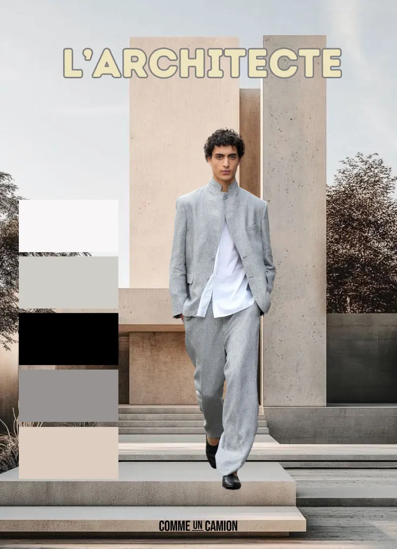 tendances mode masculine printemps ete 2026 larchitecte