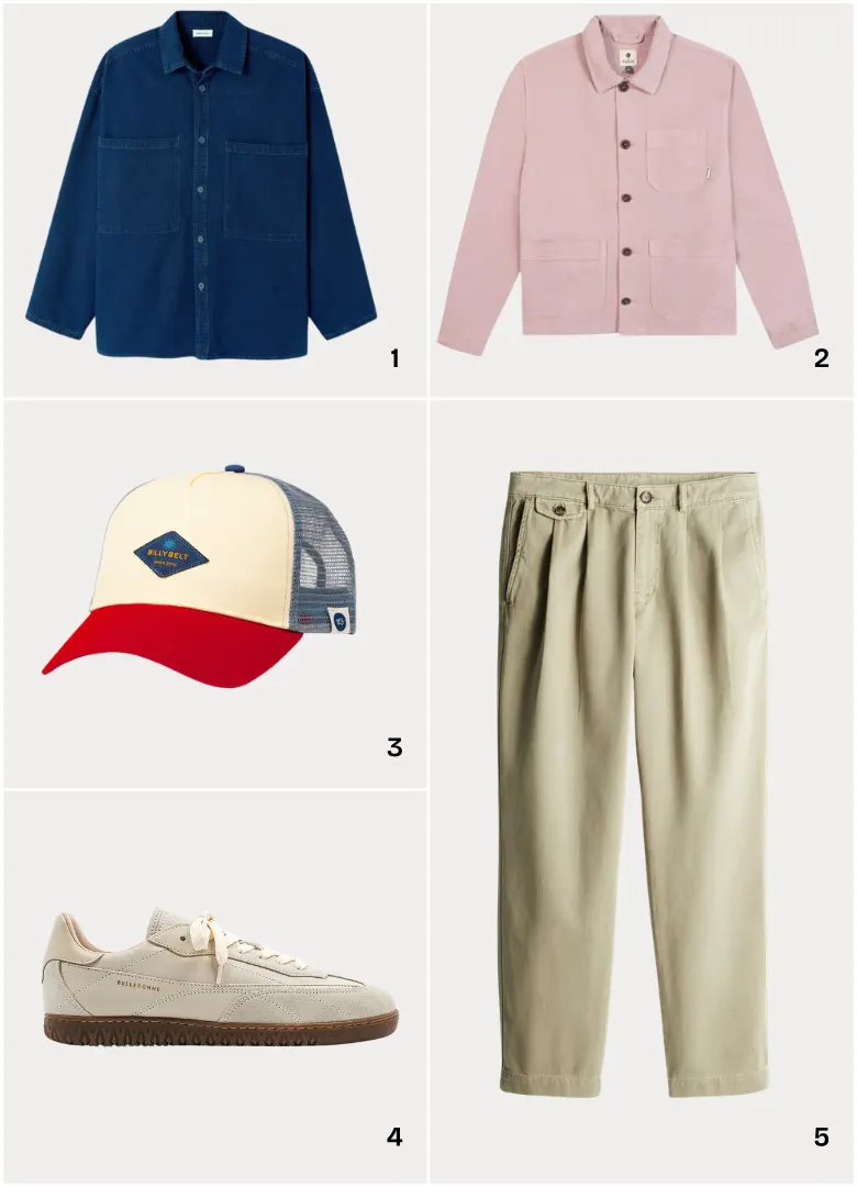 tendances mode masculine printemps ete 2026 street trucker look