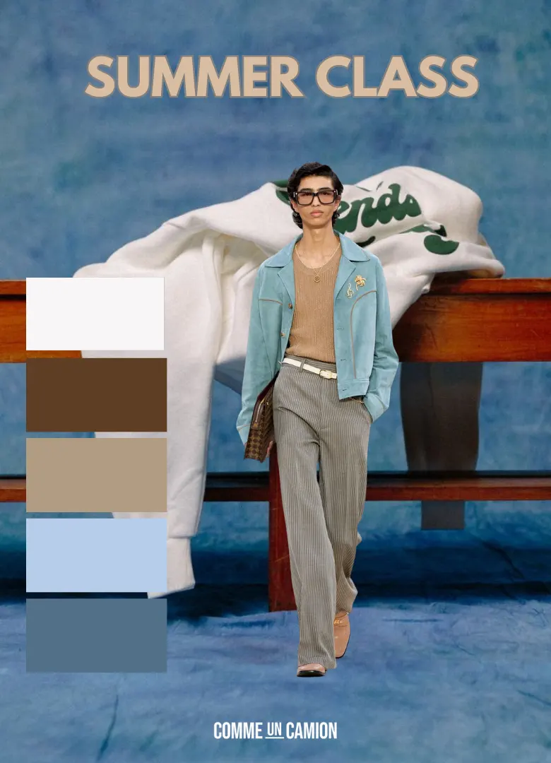 tendances mode masculine printemps ete 2026 summer class