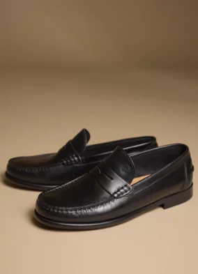 Hardrige Mocassin Noir