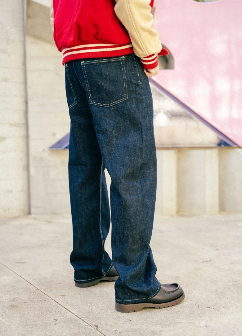 look street trucker jeans