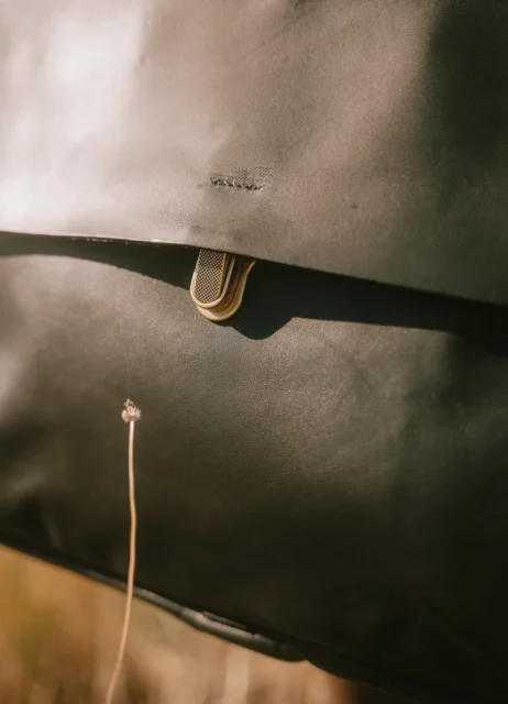 Bleu Chauffe Cuir Foulonne