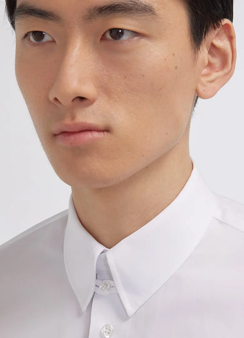 col anglais chemise homme hast