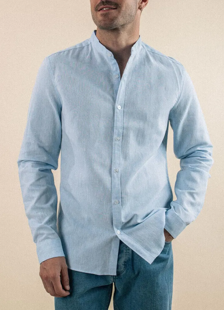col mao chemise homme montlimart