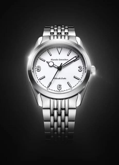 montre nivada grenchen antarctic erotic cadran blanc